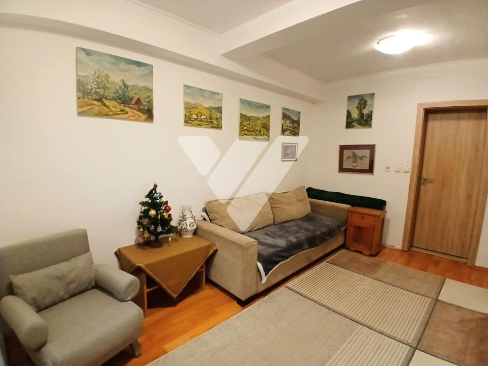 Apartament 2 camere mobilat si balcon 10 mp etaj 1 zona Tilisca Sibiu