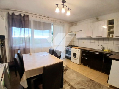 Apartament 2 camere mobilat si balcon 10 mp etaj 1 zona Tilisca Sibiu