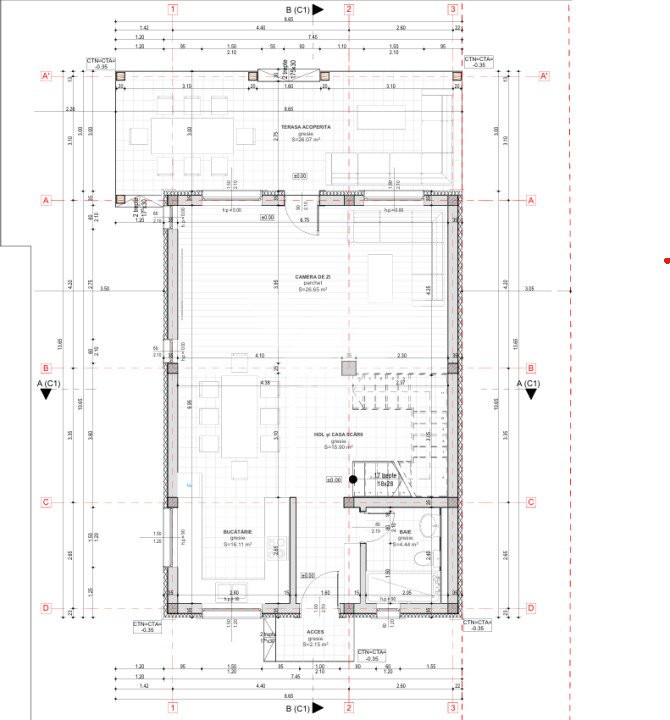 Casa noua individuala 4 camere si teren 250 mp - Selimbar Sibiu