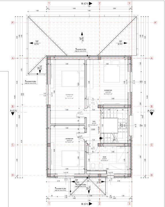 Casa noua individuala 4 camere si teren 420 mp - Selimbar Sibiu