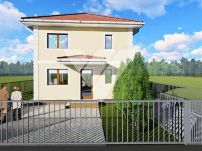 Casa noua individuala 4 camere si teren 420 mp - Selimbar Sibiu