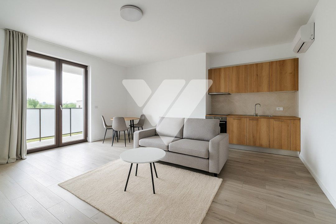Garsoniera Premium - 36,4 mp cu balcon 4,1 mp zona Vest