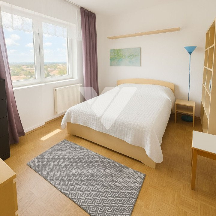 Apartament 3 camere 2 băi 72,9 mp + balcon panoramic  - Terezian Sibiu