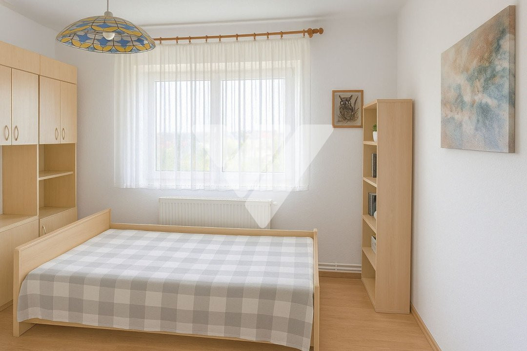 Apartament 3 camere 2 băi 72,9 mp + balcon panoramic  - Terezian Sibiu
