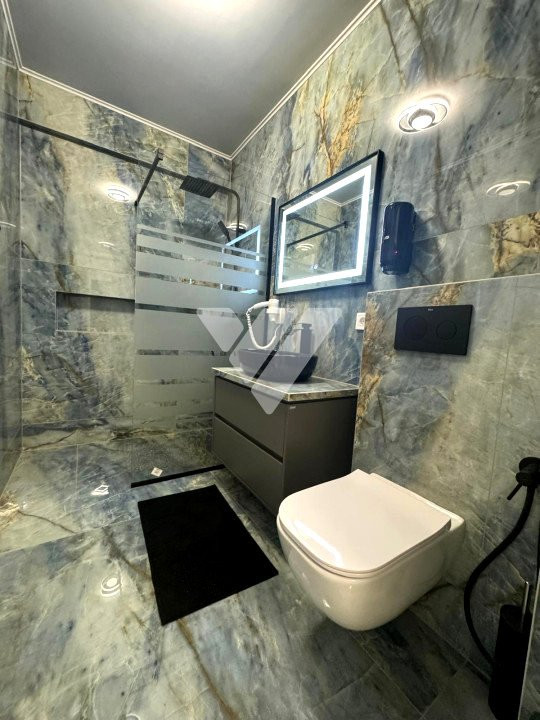 Garsonieră decomandată mobilată lux 38 mp utili – HENRI COANDĂ SIBIU