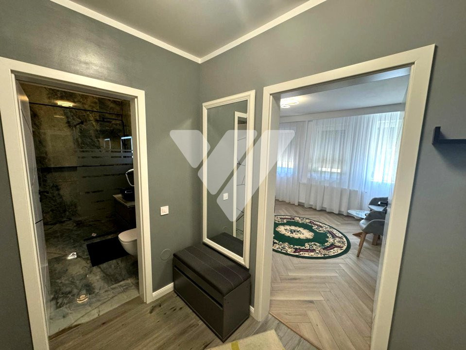 Garsonieră decomandată mobilată lux 38 mp utili – HENRI COANDĂ SIBIU