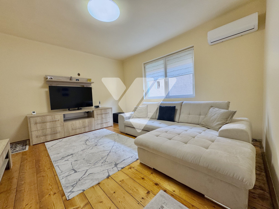 Apartament la casă – 4 camere + demisol util + curte și garaj -Sibiu