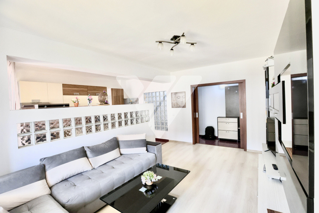 Apartament 3 camere mobilat 68 mp si 2 terase Cartierul Arhitectilor