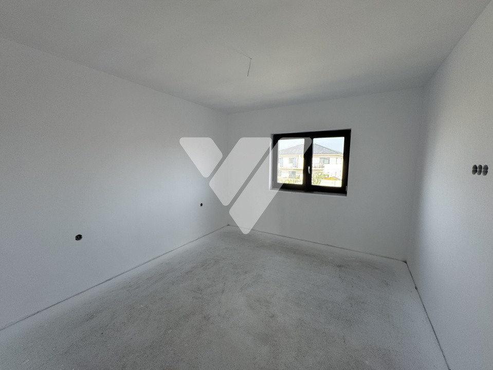 Casa noua inviduala 4 camere 2 bai si teren 290 mp in Cristian Sibiu