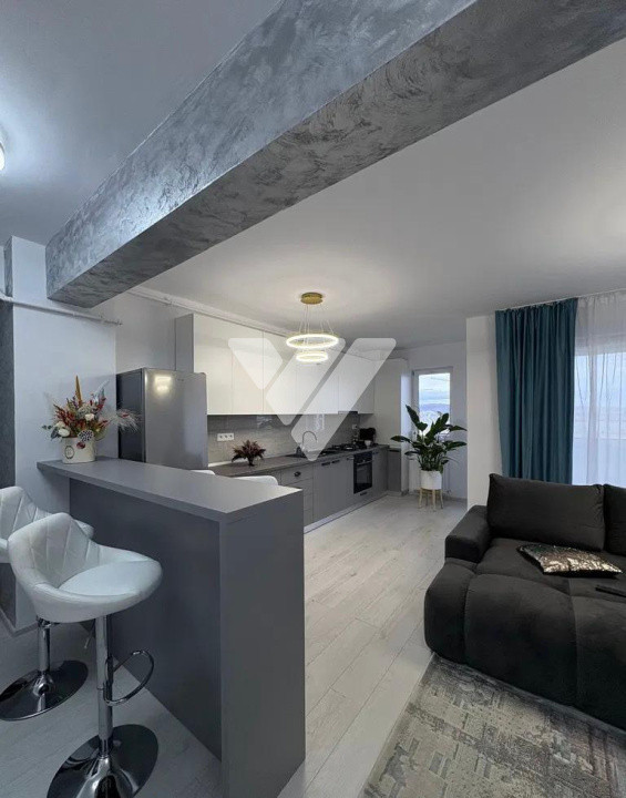Apartament modern 3 camere 2 bai mobilat zona Avantgarden Sibiu