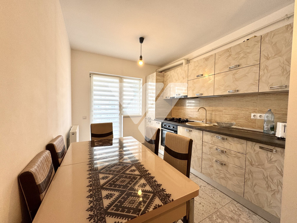 Apartament 3 camere mobilat de inchiriat - Cartier Kogalniceanu Sibiu